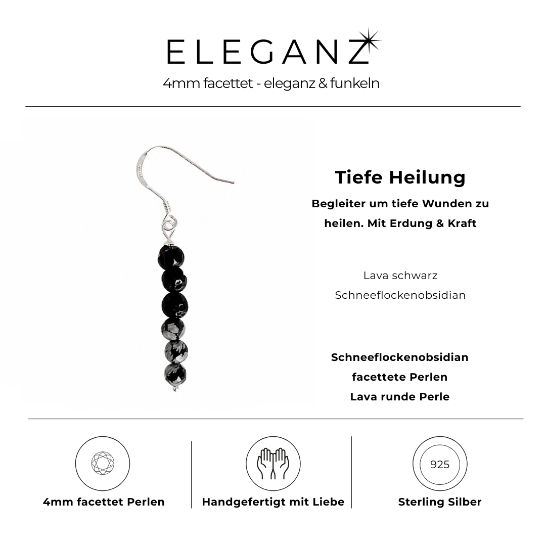 Tiefe Heilung - Ohrring