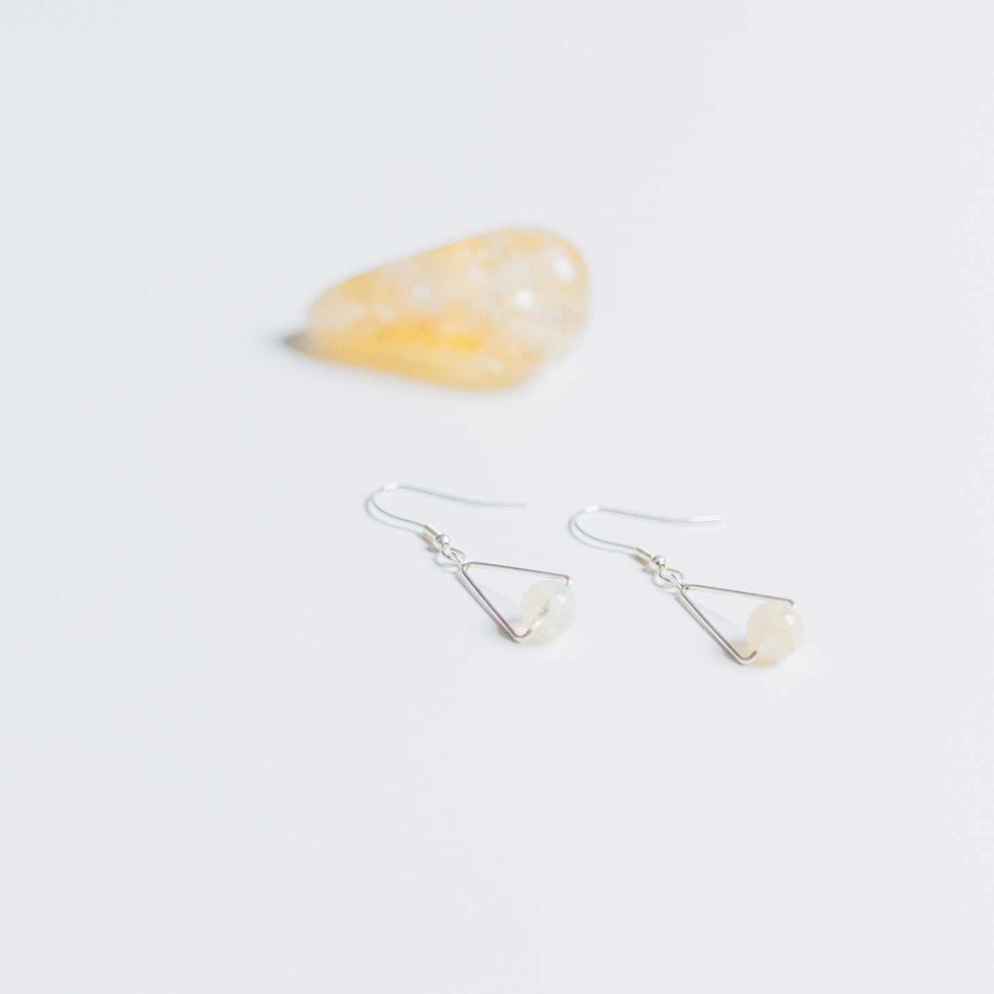 Ohrring - MONTARA - Citrin