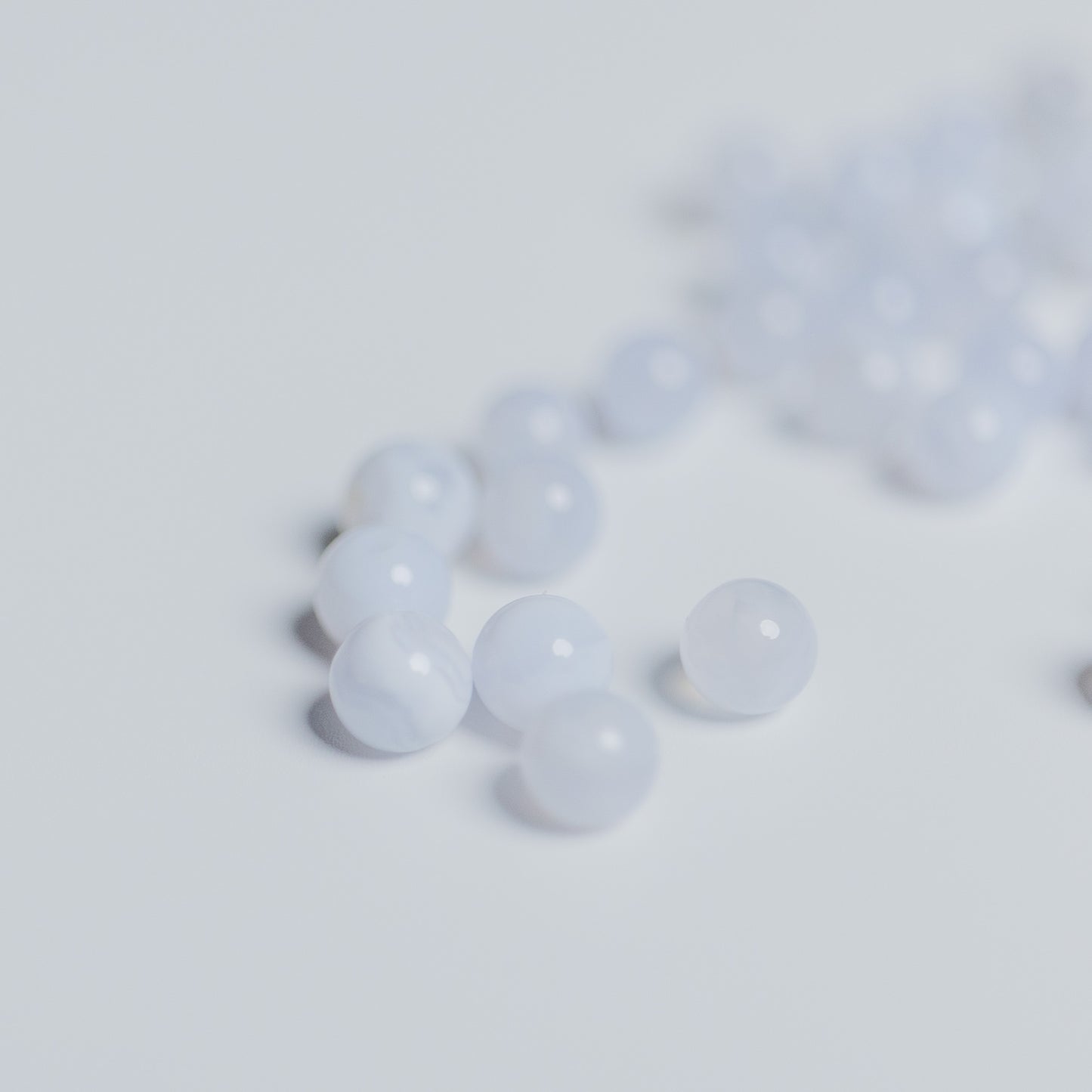 Chalcedon - Perle - 4mm - rund