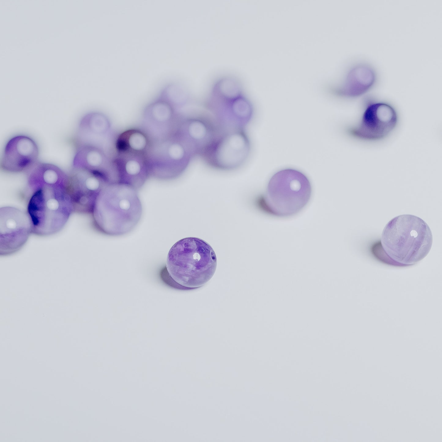 Amethyst - Perle - 6mm - rund