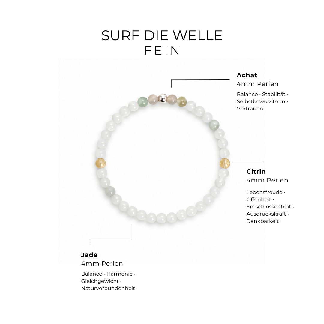 SURF DIE WELLE - Armband - FEIN - KLASSISCH
