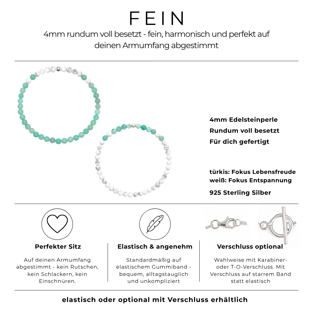LEBENSFREUDE - Armband - FEIN - KLASSISCH