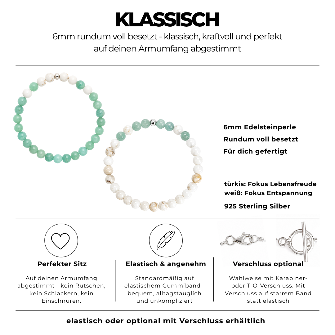 LEBENSFREUDE - Armband - FEIN - KLASSISCH