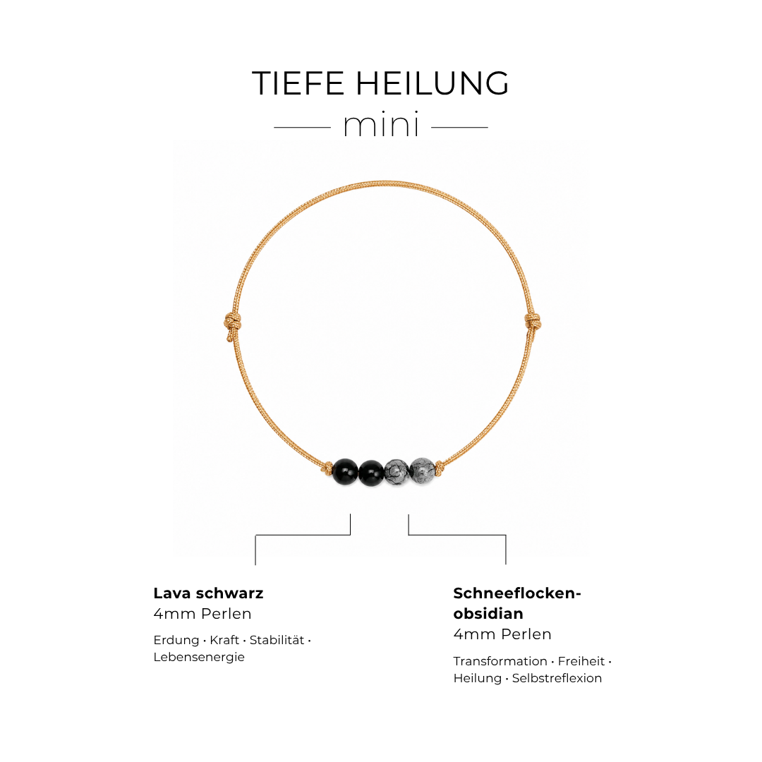 TIEFE HEILUNG - Armband - ZART - mini