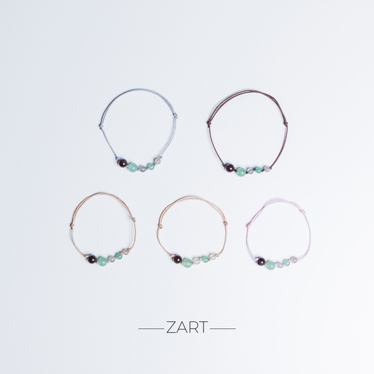 Familienband - 3 KINDER - ZART - SET (5 Armbänder)