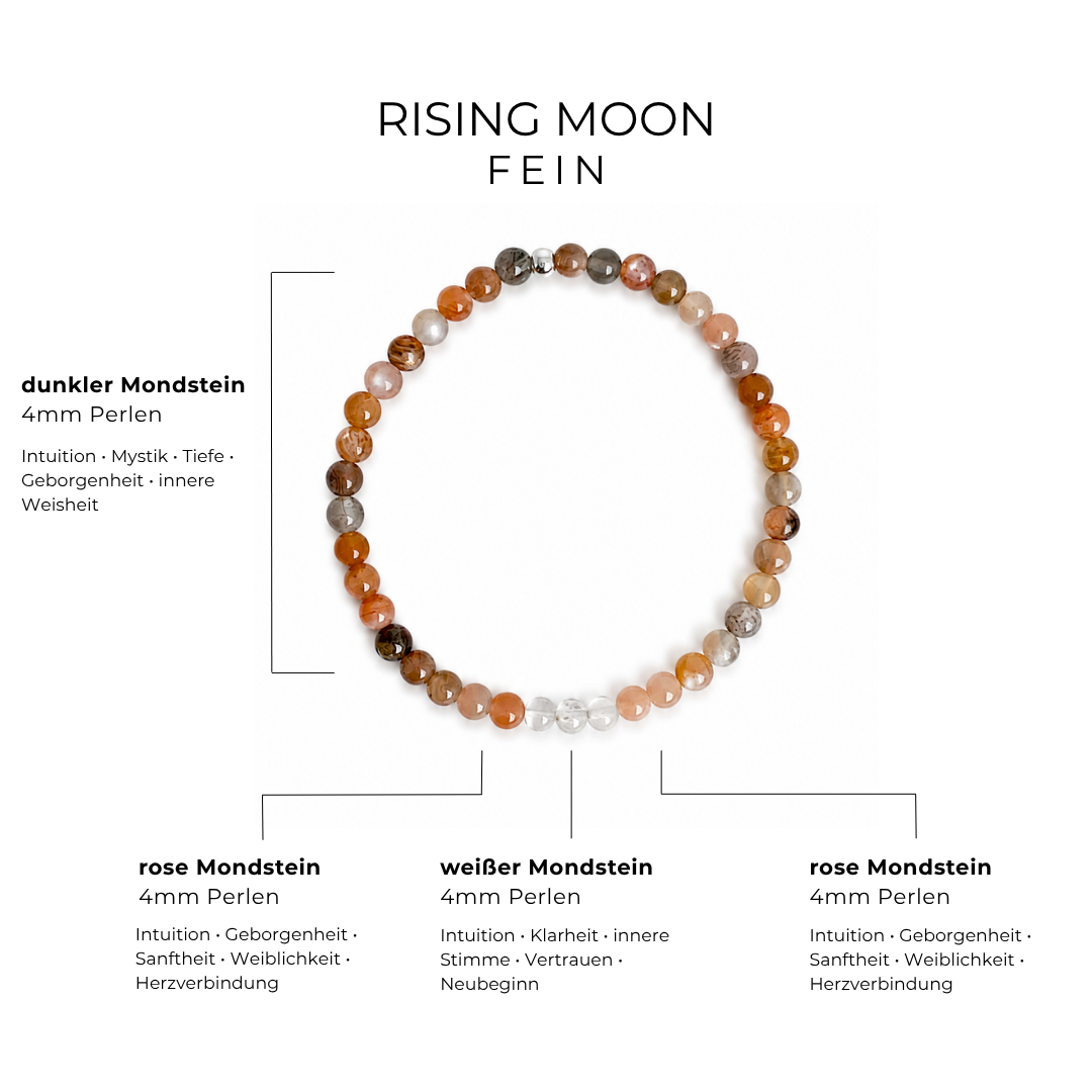 RISING MOON - Armband - FEIN - KLASSISCH