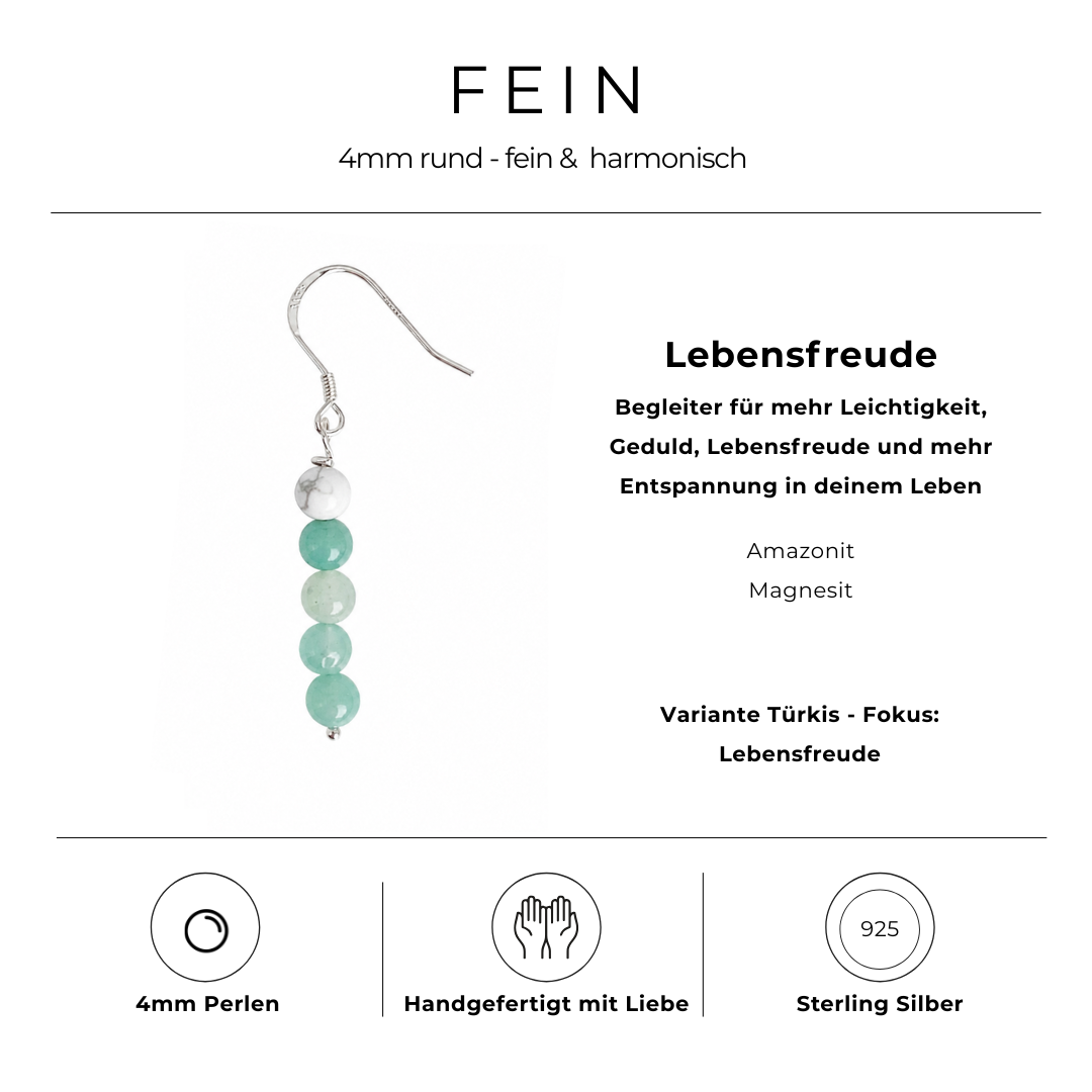 Lebensfreude - Ohrring