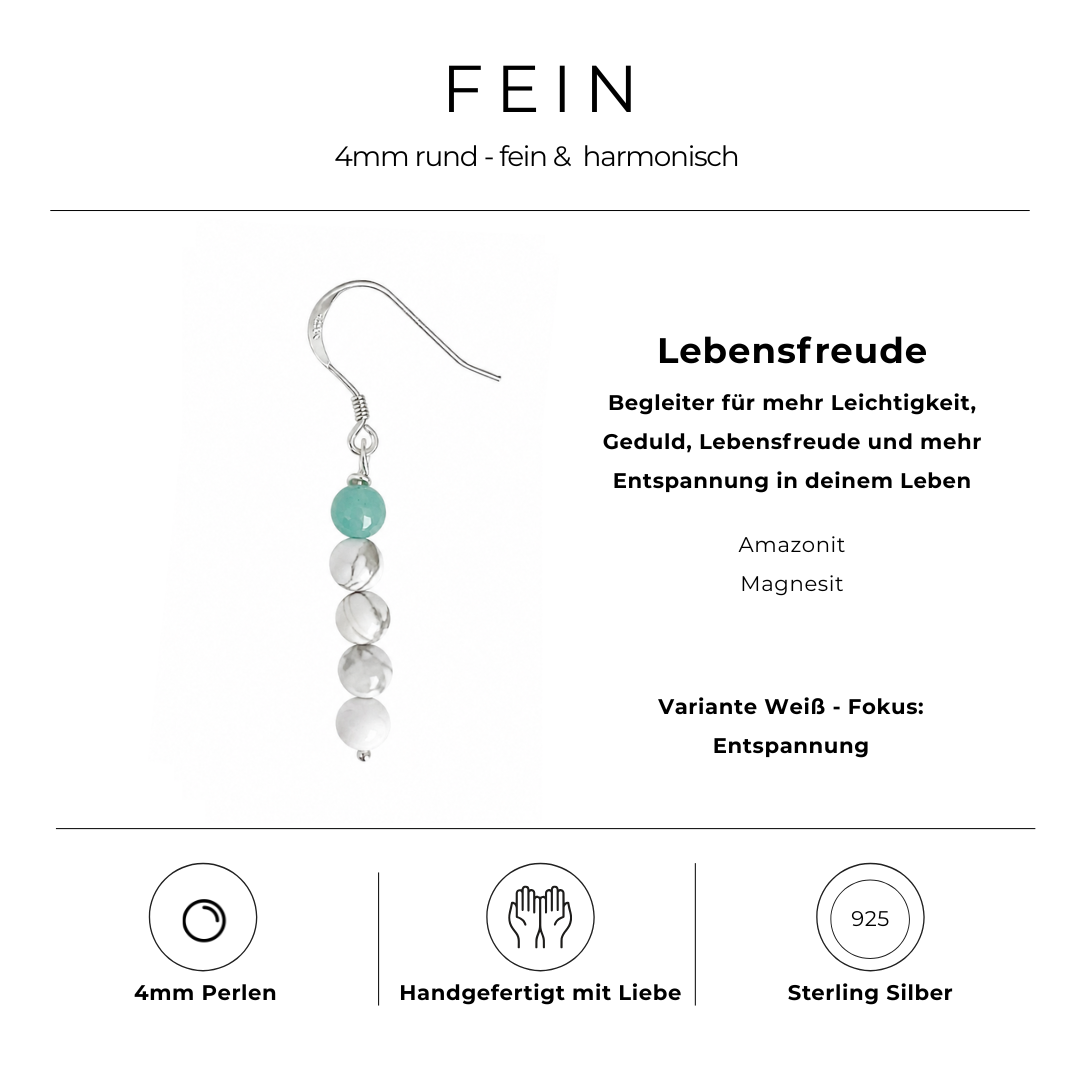 Lebensfreude - Ohrring