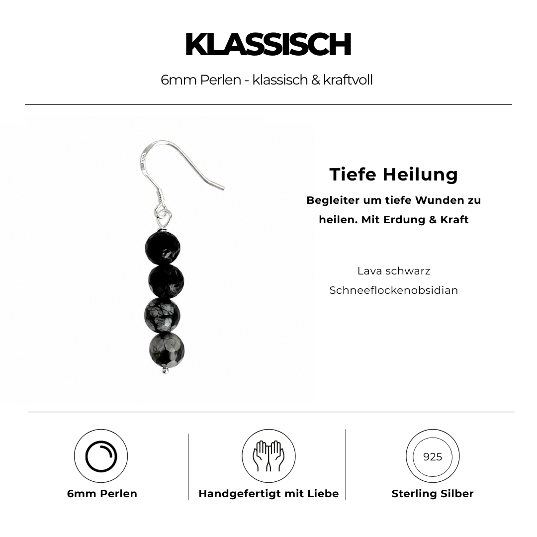 Tiefe Heilung - Ohrring