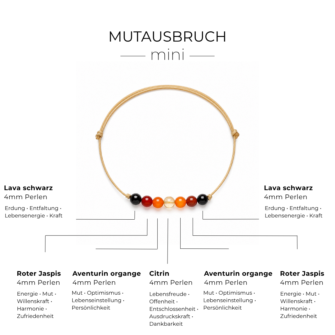 MUTAUSBRUCH - Armband - ZART - mini