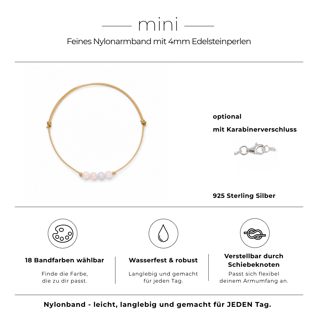 SELBSTLIEBE - Armband - ZART - mini