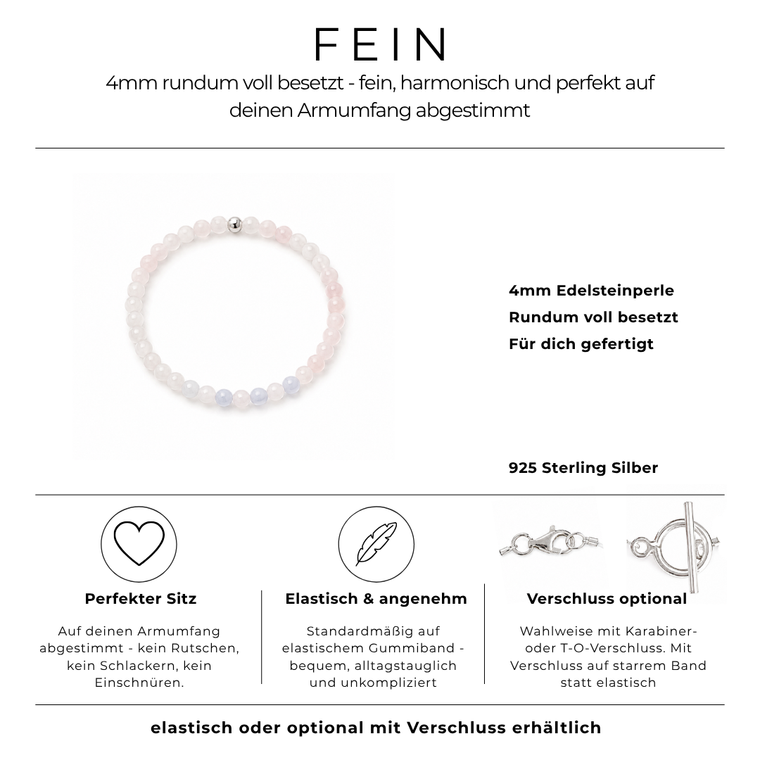 SELBSTLIEBE - Armband - FEIN - KLASSISCH