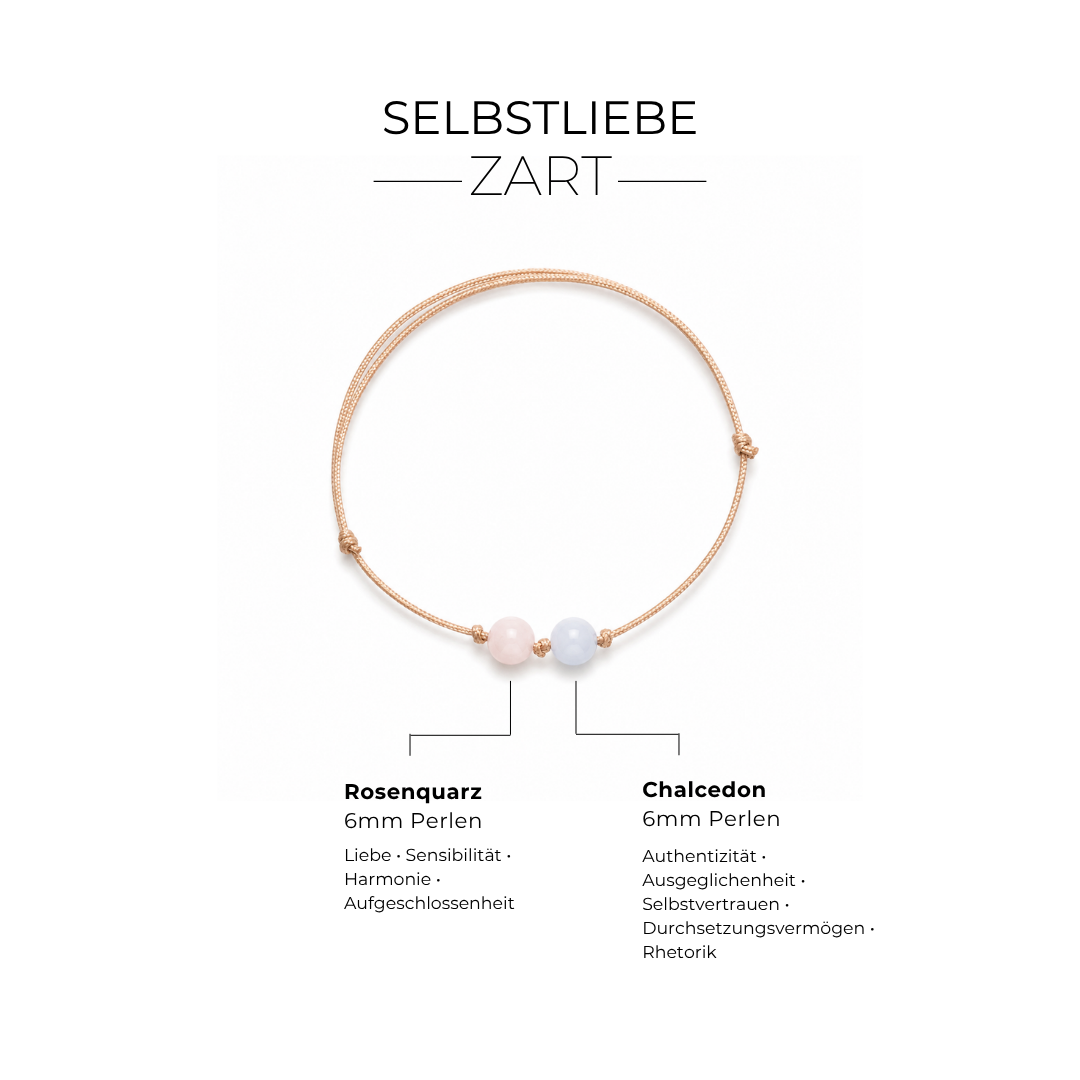 SELBSTLIEBE - Armband - ZART - mini