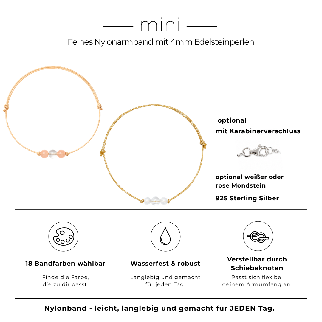 ZURÜCK ZU DIR - Armband - ZART - mini