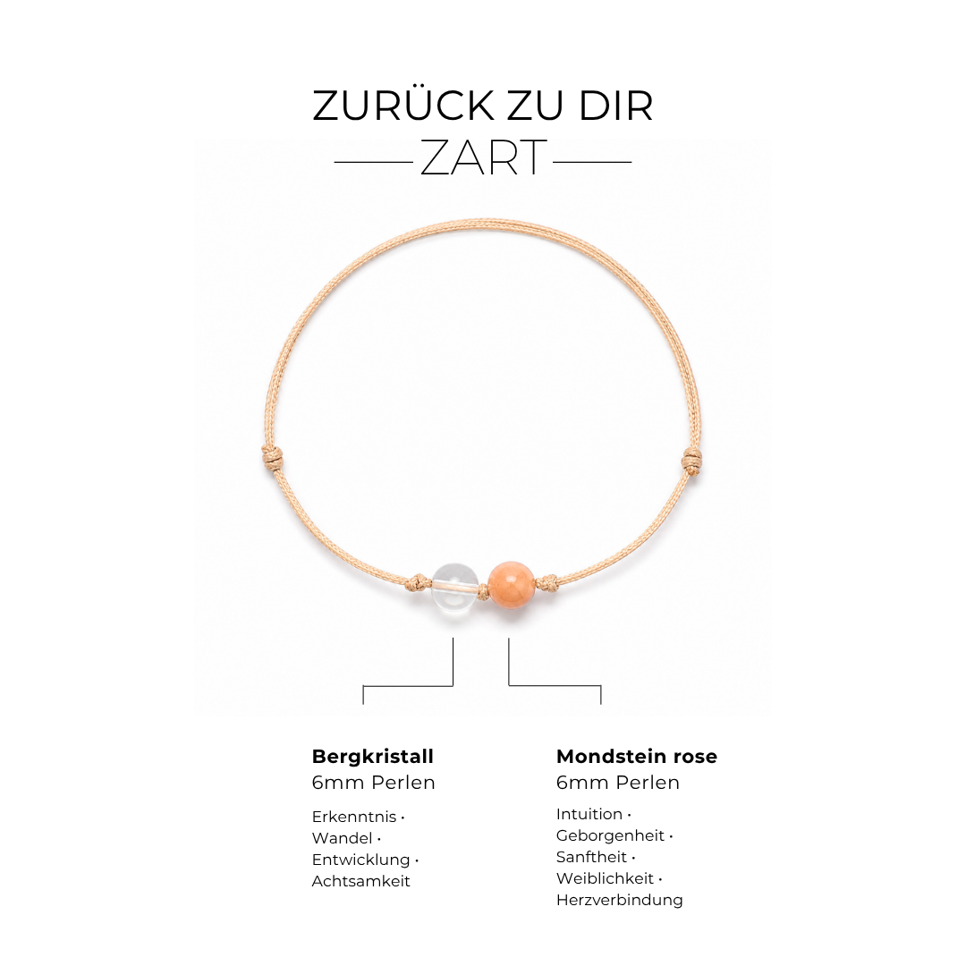 ZURÜCK ZU DIR - Armband - ZART - mini