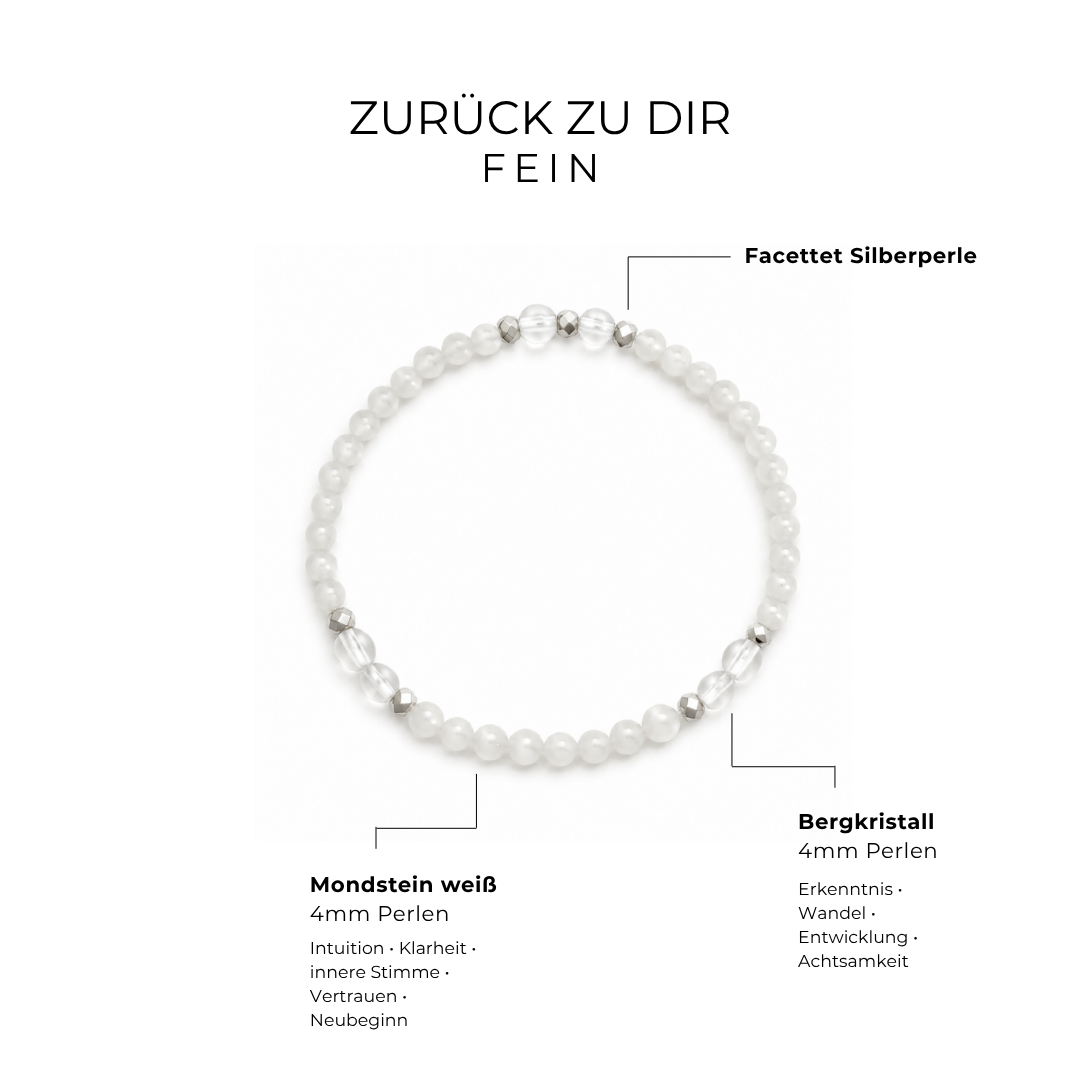 ZURÜCK ZU DIR - Armband - FEIN - KLASSISCH