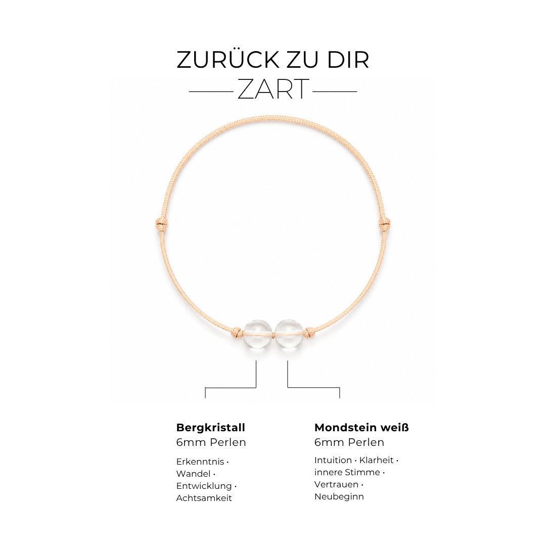 ZURÜCK ZU DIR - Armband - ZART - mini