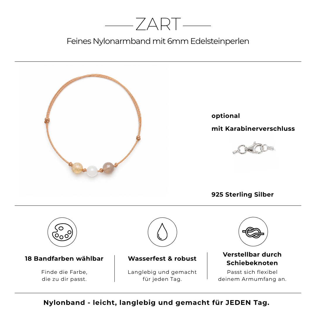 SURF DIE WELLE - Armband - ZART - mini