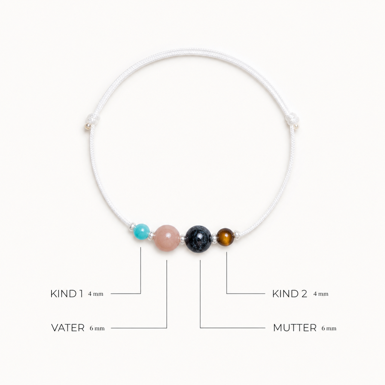 Mama-Kind-Band - ZART - Armband