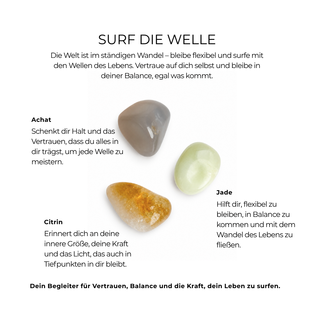 SURF DIE WELLE - Armband - ZART - mini