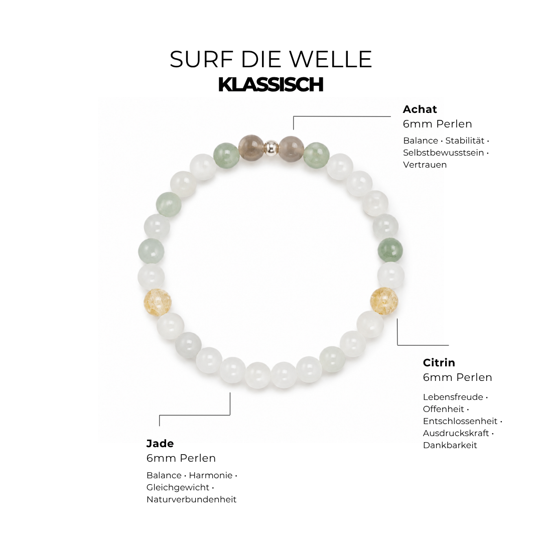 SURF DIE WELLE - Armband - FEIN - KLASSISCH