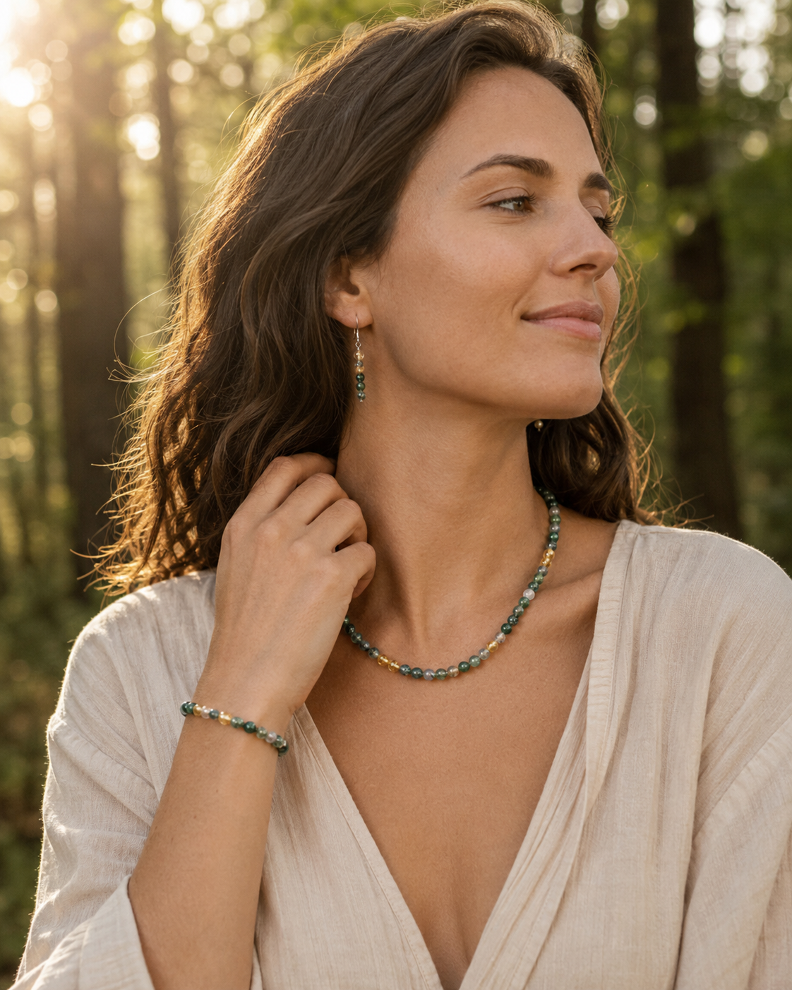 LASS LOS - Kette, Armband, Ohrring