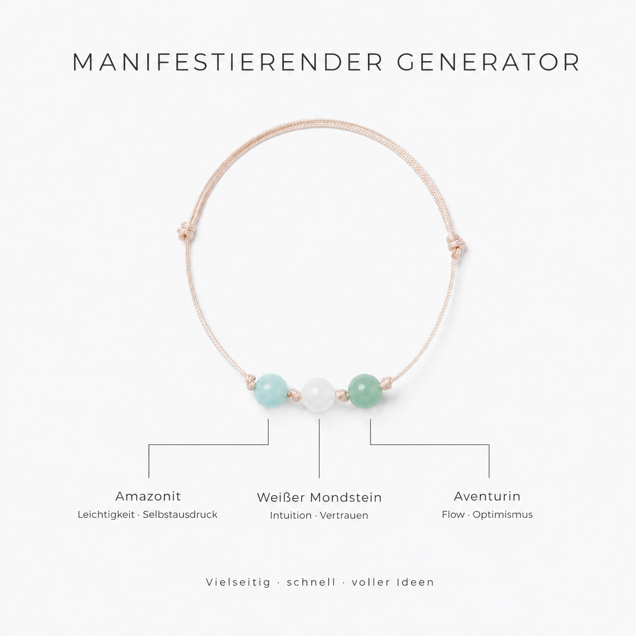 Human Design - MANIFESTIERENDER GENERATOR - Armband