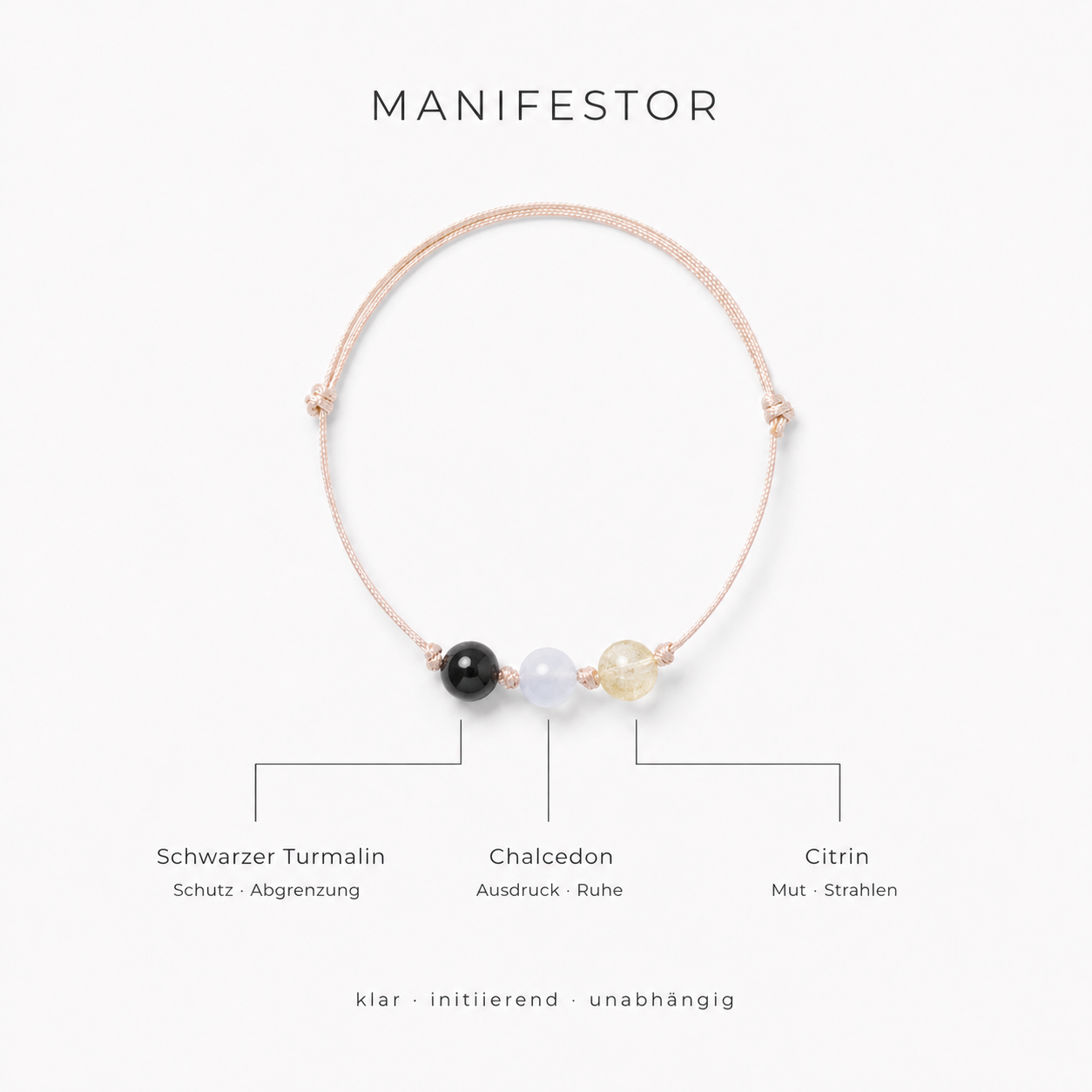 Human Design - MANIFESTOR - Armband