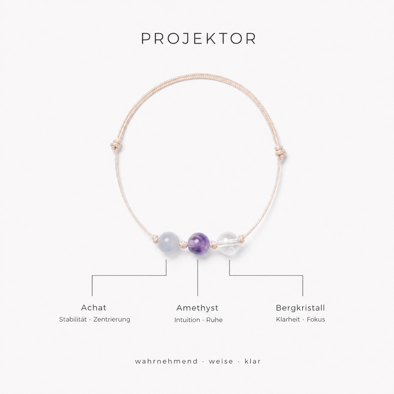 Human Design - PROJEKTOR - Armband