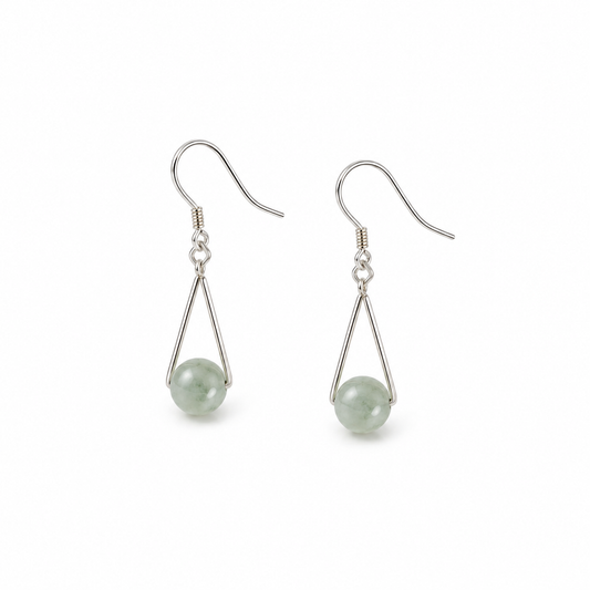 Ohrring - MONTARA - Jade