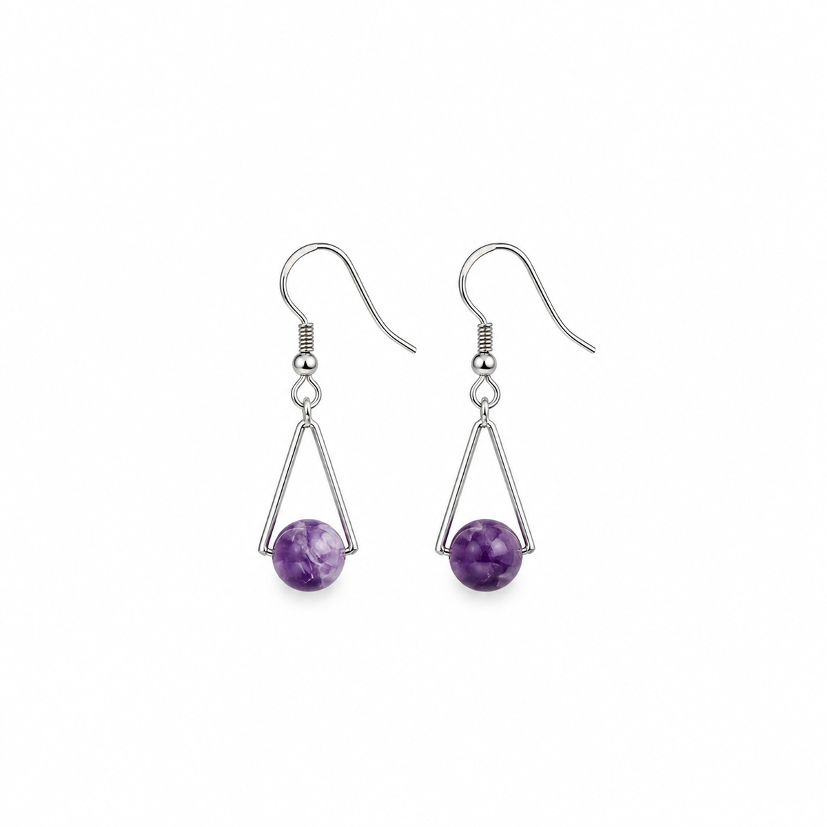 Ohrring - MONTARA - Amethyst