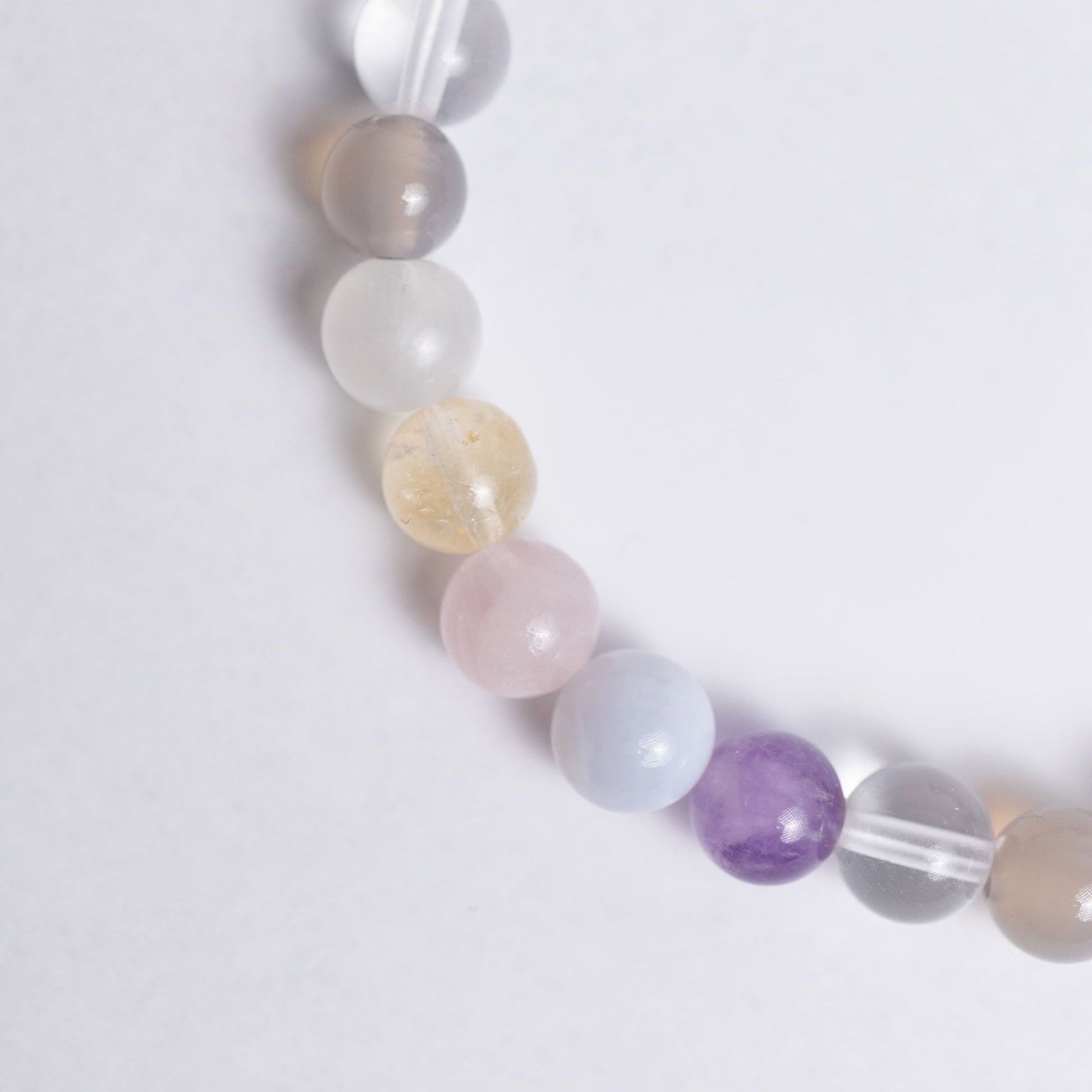 Chakra Armband mit 6mm Perlen – handgefertigter Schmuck mit 7 Edelsteinen zur Unterstützung von Energiezentren und innerem Gleichgewicht