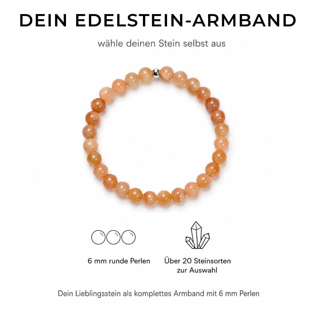 DEIN EDELSTEIN - KLASSISCH - Armband