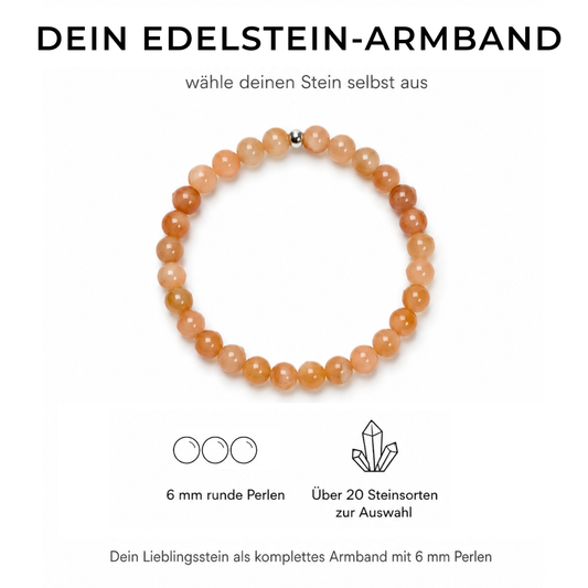 DEIN EDELSTEIN - KLASSISCH - Armband