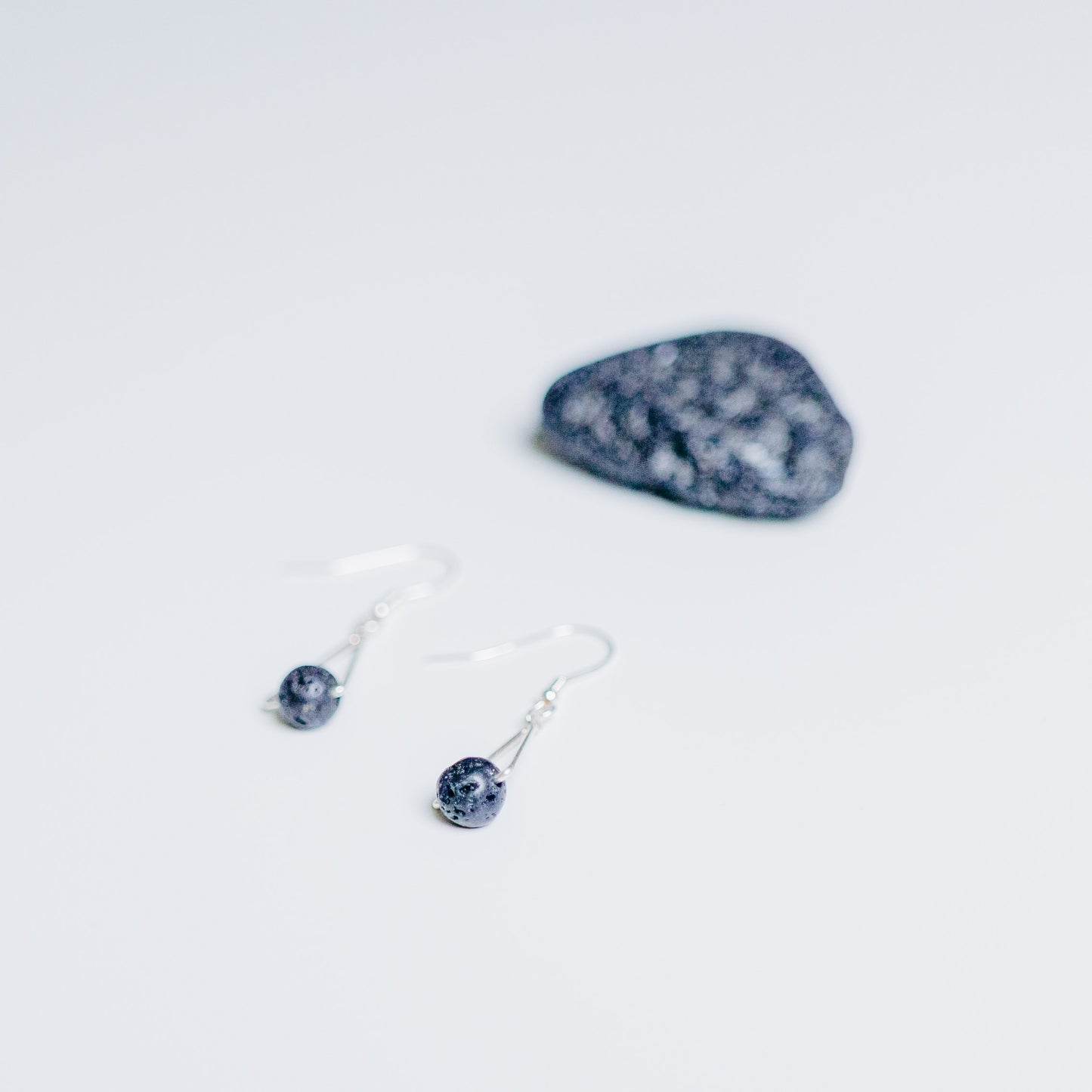 Ohrring - MONTARA - Lava schwarz