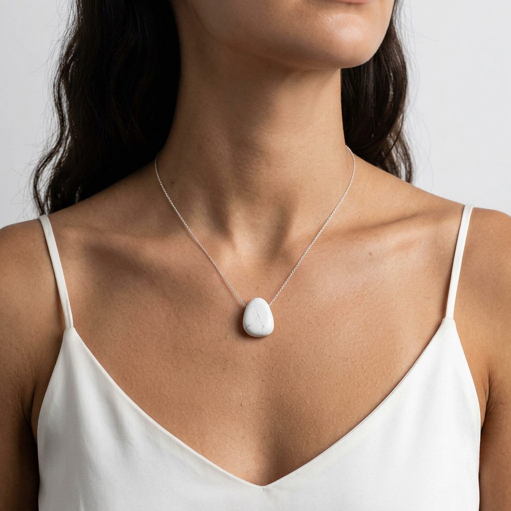 Kette mit Tropfenanhänger