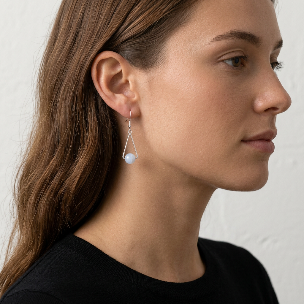 Ohrring - MONTARA - Chalcedon