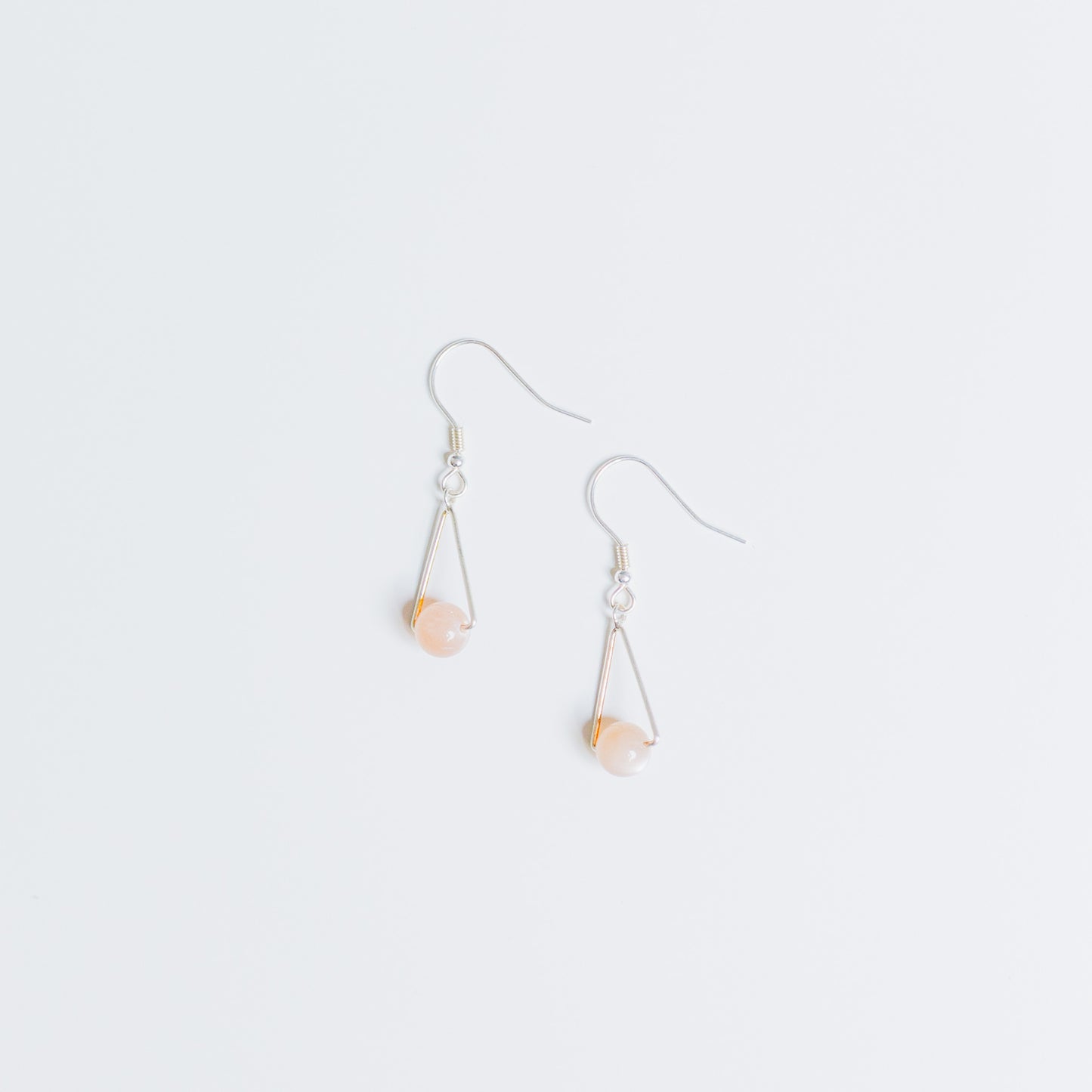 Ohrring - MONTARA - Mondstein rosé