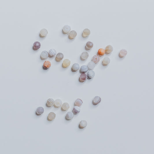 Achat Botswanaachat - Perle - 4mm - facettet