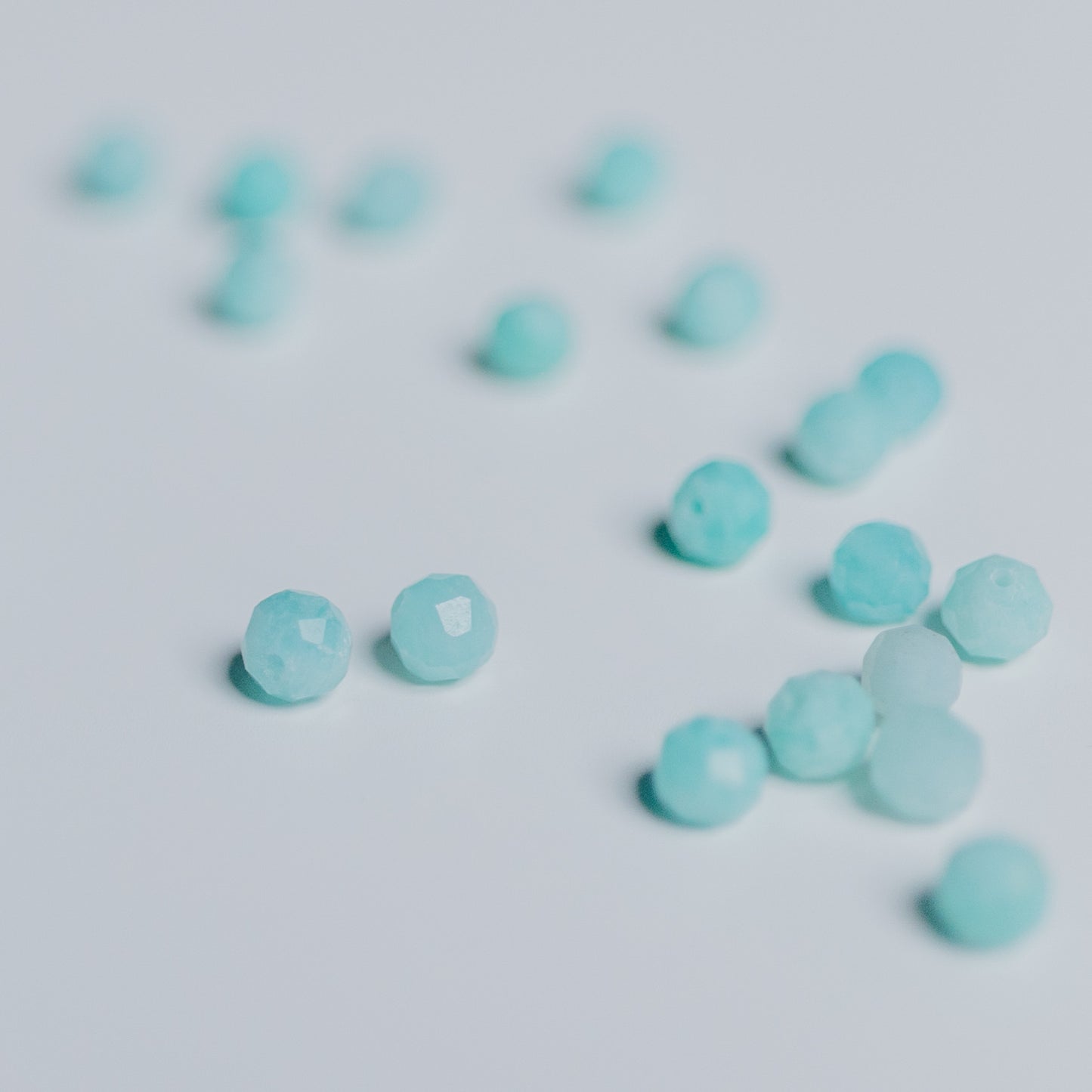 Amazonit - Perle - 4mm - facettet