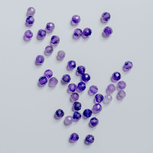 Amethyst - 4mm - facettet