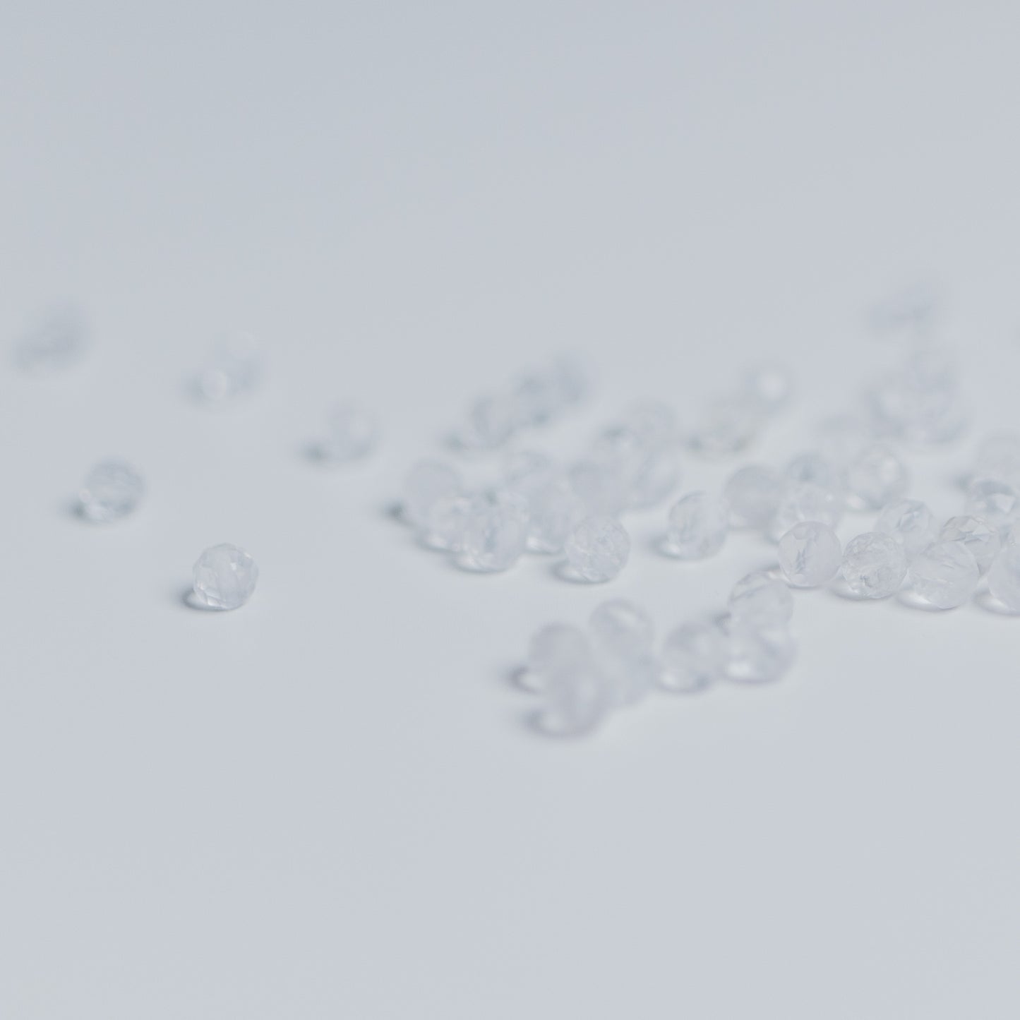 Bergkristall - Perle - 4mm - facettet