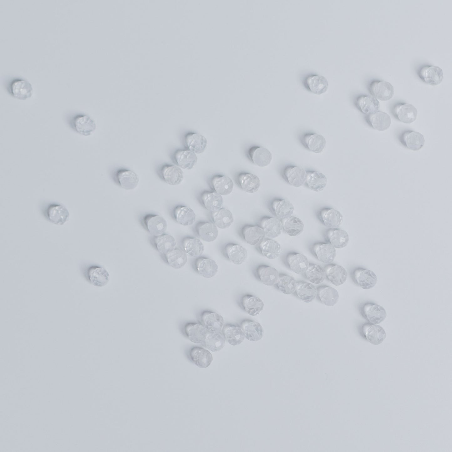 Bergkristall - Perle - 4mm - facettet