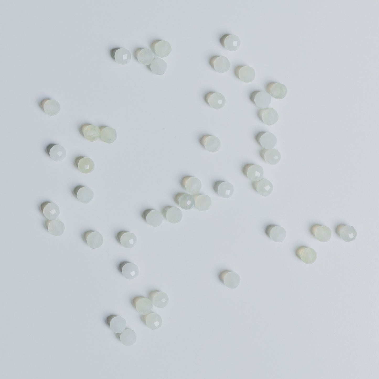 Jade - Perle - 4mm - facettet