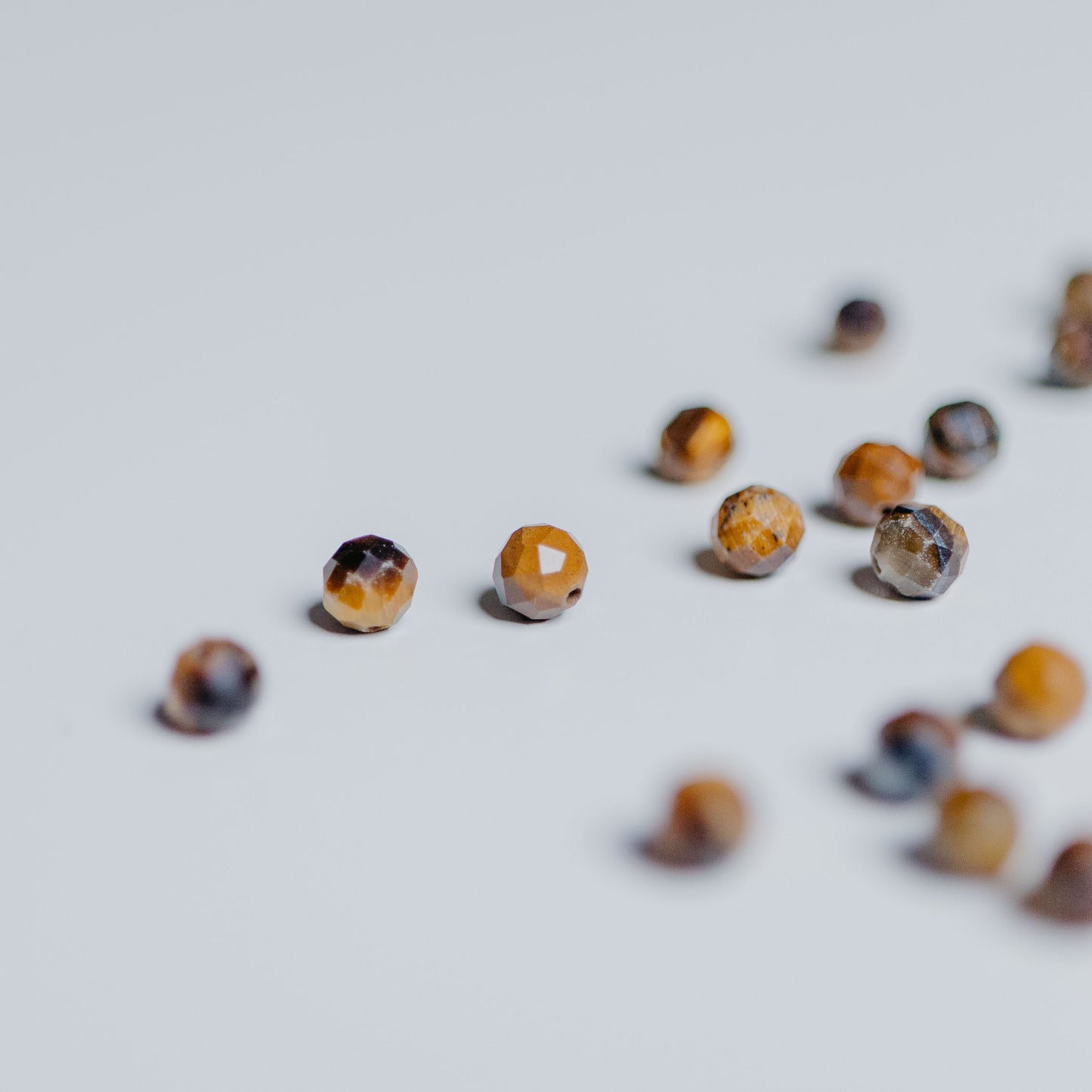 Tigerauge - Perle - 4mm - facettet