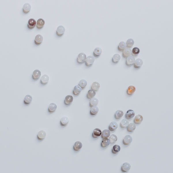 Botswanaachat - 4mm - rund