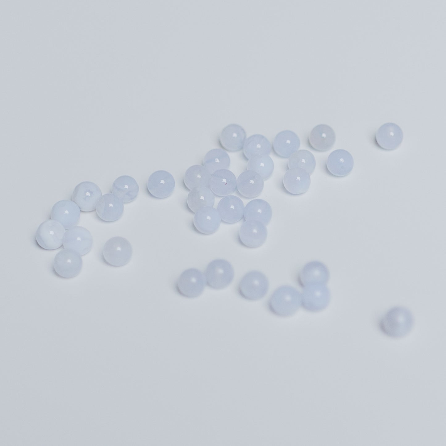 Chalcedon - Perle - 4mm - rund