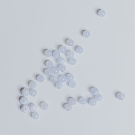 Chalcedon - Perle - 4mm - rund