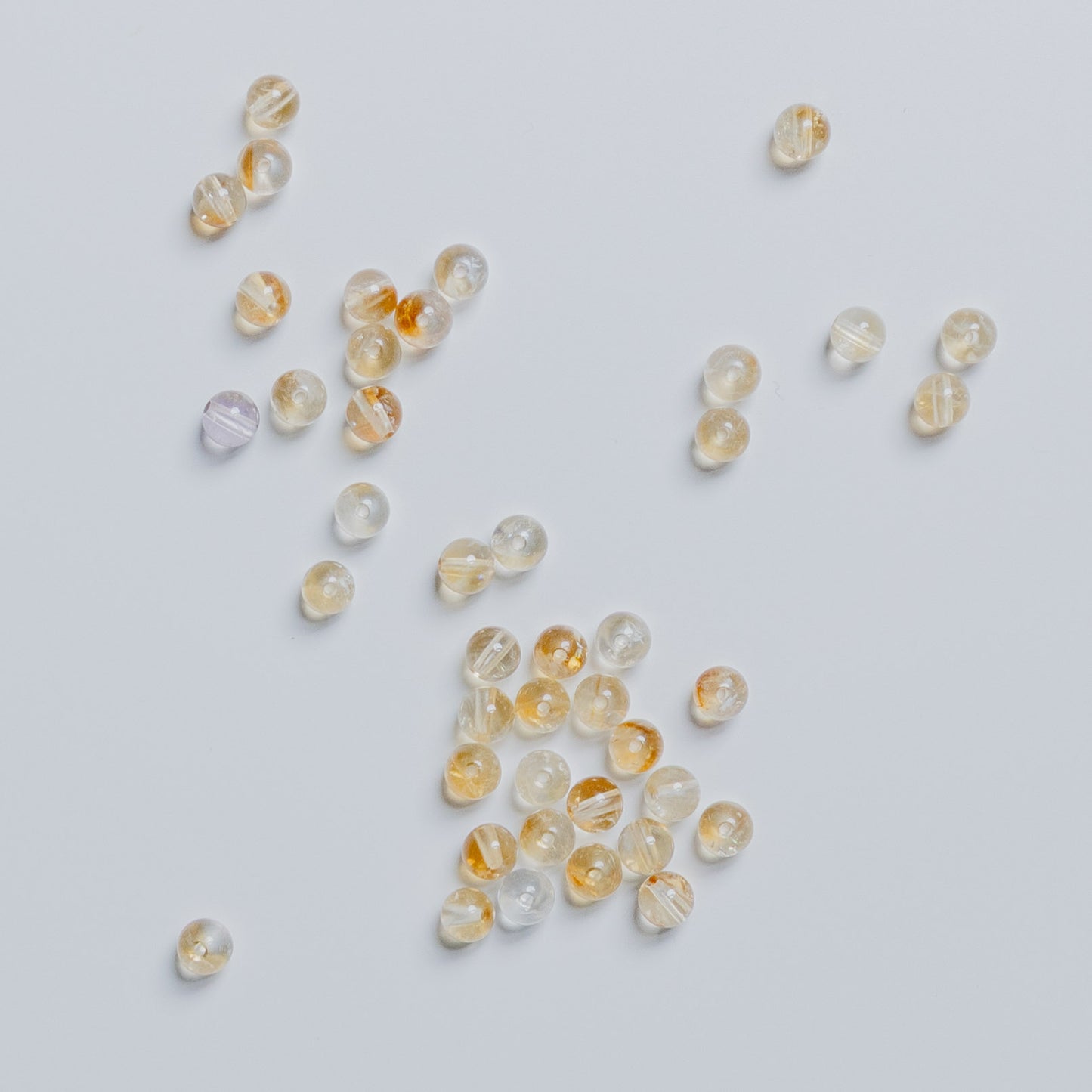 Citrin - Perle - 4mm - rund