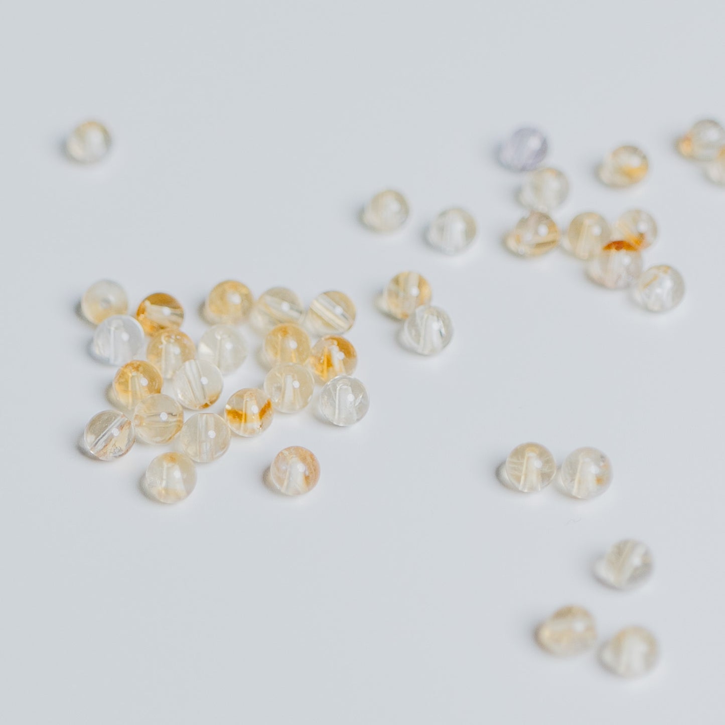 Citrin - Perle - 4mm - rund